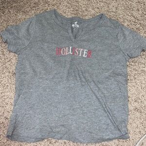 Cropped Hollister top